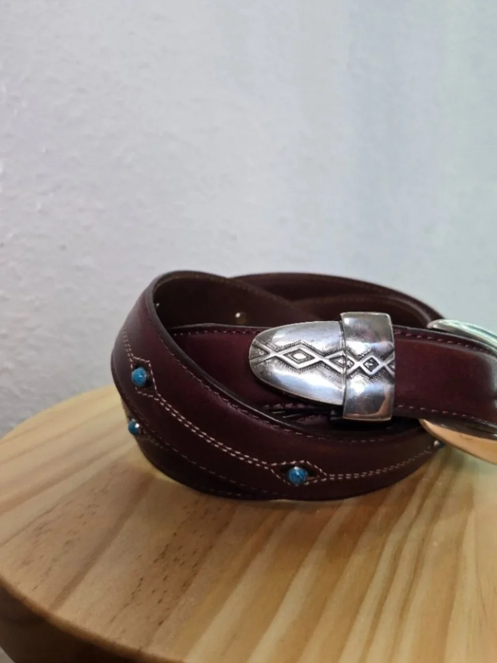 Brighton Cody Turquoise Taper Belt